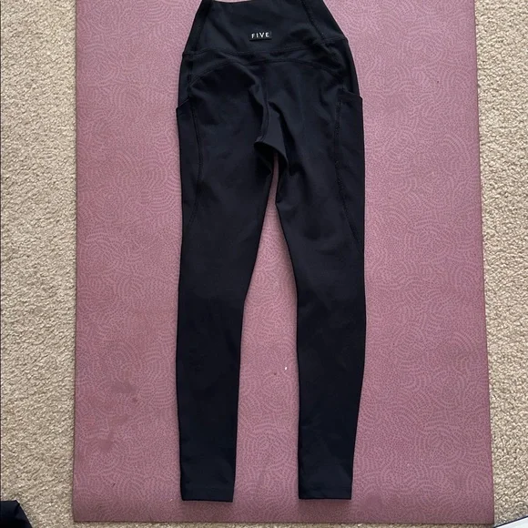 Five the Label, Always Ready Girls Leggings, Black, Youth XL - Picture 2 of 4